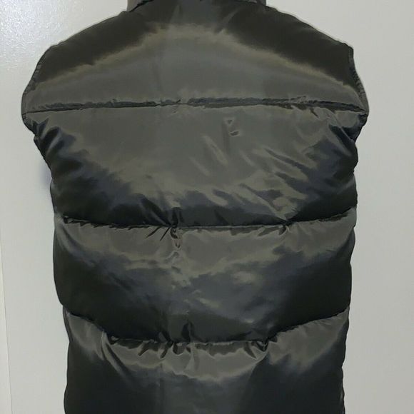 Duck Feather Puffer Vest by Crocodile Dk Green Lg - Picture 2 of 8
